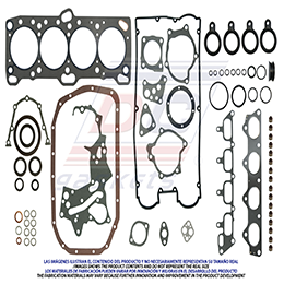 FS-236 GASKET KIT ECLIPSE 4C (DOHC)(VIN F)(4G63 4G63T)16V 95/99 MITSUBISHI