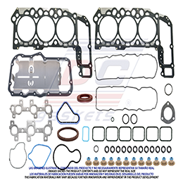 FS-271-1ML GASKET KIT JEEP DURANGO DAKOTA LIBERTY NITRO RAM CHEROKE VIN K 226 CID 3.7L SOHC 12 VALVE V6 05/10 CHRYSLER