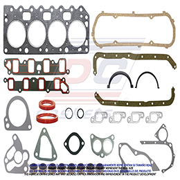 FS-302 GASKET KIT L4 1.3L 8VAL. FIESTA 1998/01 FORD