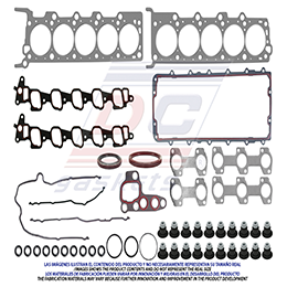 FS-390-1 JUEGO DE EMPAQUES F-450 S/D TRITON 6.8L V10 (M/A PUERTOS GRANDES NO INCLUYE JUNTAS TAPA DE VALVULAS) 99/07 FORD