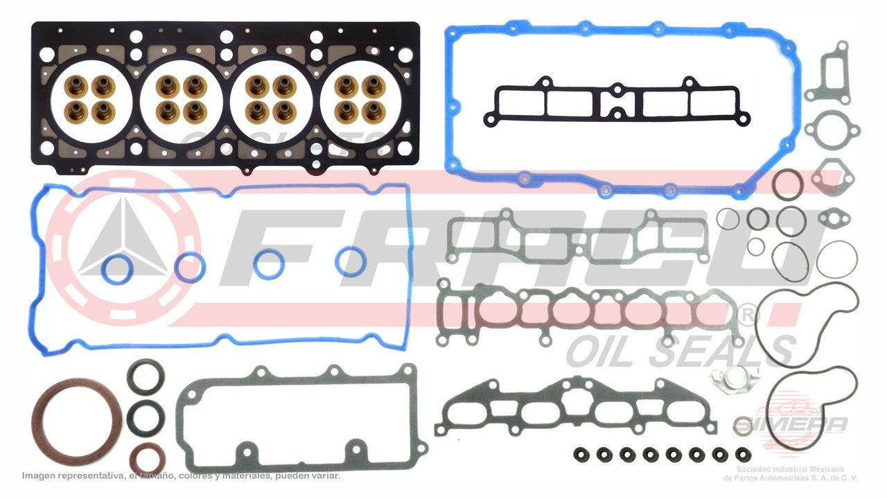 FSX-1140051 GASKET KIT 2.0L CHRYSLER 4CYL NEON16V 122 4A20 DOHC 94/99 HEAD IN MLS CHRYSLER