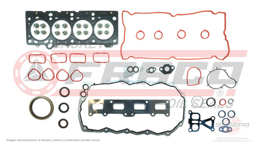 FSX-1140076 GASKET KIT (FS-245-1ML)(JC-1402) 2.4L 4CYL PT CRUISER 16V DOHC EDZ 02/05 MLS HEAD THIN END CAP CHRYSLER