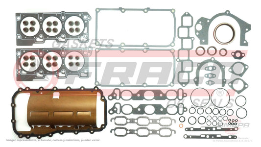 FSX-1162032 GASKET SET (FS-261)(JC-1412) 3.5L CHRYSLER DODGE 24V SOHC CONCORDE INTREPID 93/03 (METAL-SILICON CRANKCASE) CHRYSLER