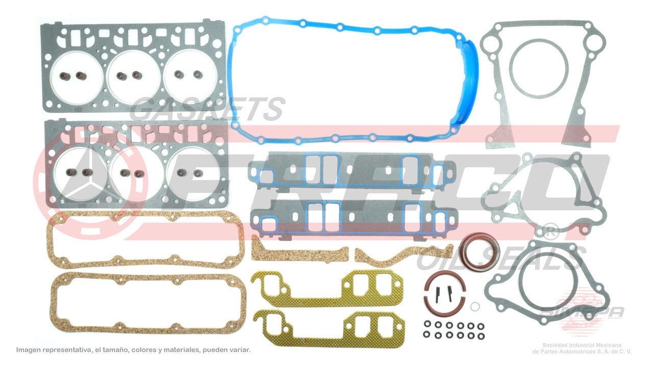 FSX-1162050 GASKET SET (FS-270)(JC-1409) 3.9L CHRYSLER DODGE OHV PICK UP F150 RAM 1500 MPFI 239L VIN