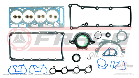 FSX-2640018 GASKET SET (FS-317)(JC-1523) 1.6L KA FIESTA IKON PICK UP COURIER ZETEC-ROCAM 01/11C/CRANKSHAFT SEAL HOLDER SB FORD