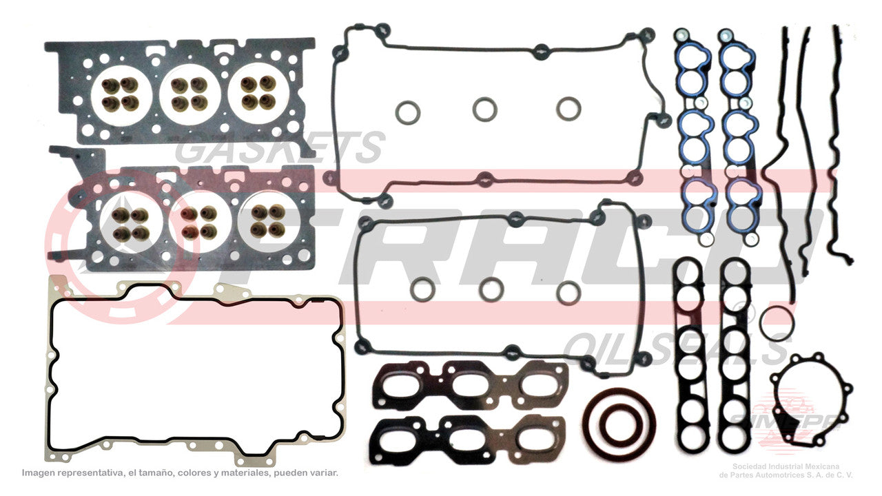 FSX-2662001 GASKET SET (JC-1517) 2.5L FORD V6 CONTOUR MYSTIQUE 24V LDBA 95/00 HEAD SB FORD