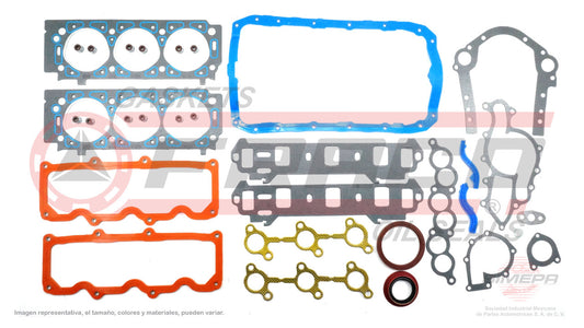 FSX-2662054 PACKING SET (FS-318 )(JC-1515) 3.0L GUIDE 94/95 AEROSTAR SABLE 84/95 RANGER 96 SHORT CRANKCASE SILICON AIM SB FORD