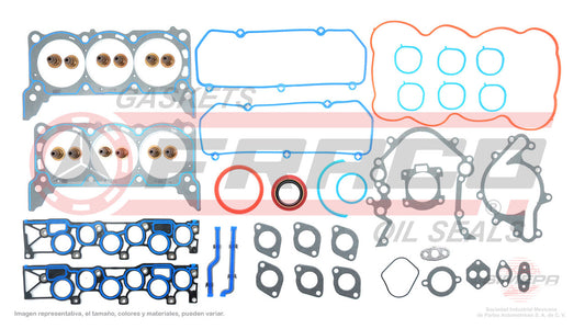 FSX-2662076 GASKET SET (JC-1520-4) 3.8L FORD V6 WINDSTAR VIN 4 01/03 MUL ADMT/P 3MM FORD