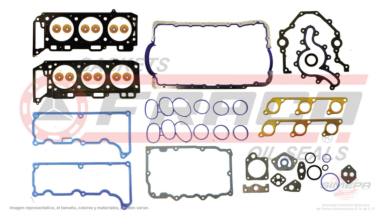 FSX-2662085 GASKET KIT (JC-1535) 4.0L FORD V6 EEXPLORER RANGER SOHC 97/01 VIN E HEAD MLS FORD