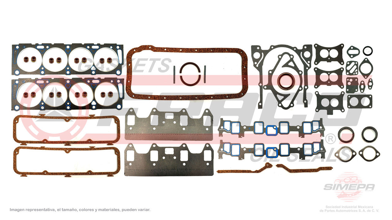 FSX-2682090 GASKET SET (FS-359-1)(JC-1542-1) 5.4L 5.9L 6.4L FORD V8 330 361 391 HEAD NR FORD