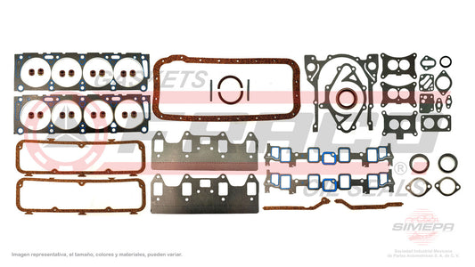 FSX-2682090 GASKET SET (FS-359-1)(JC-1542-1) 5.4L 5.9L 6.4L FORD V8 330 361 391 HEAD NR FORD