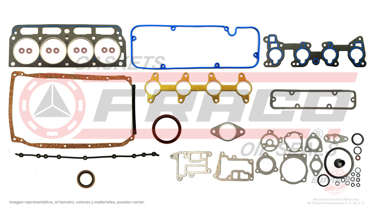 FSX-3040063 GASKET SET (FS-112) 2.0L GM 4 CYL CHEVROLET 134´´ S-10 BLAZER TK TRUCK VIN 4 94/97 HEAD NR GENERAL MOTORS