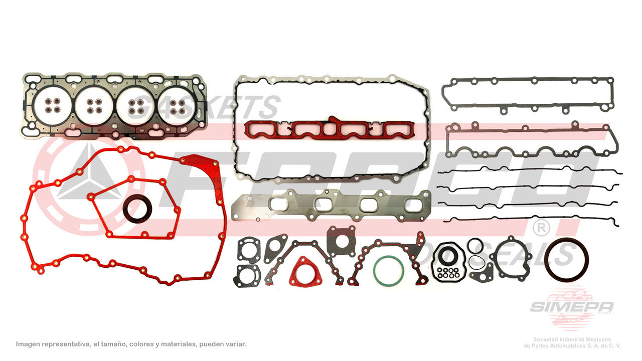 FSX-3040105 GASKET SET (FS-109-1)(JC-1232) 2.4L GM 4 CYL 146 PONTIAC SURFIRE DOHC VIN T 96/02 SB HEAD GENERAL MOTORS