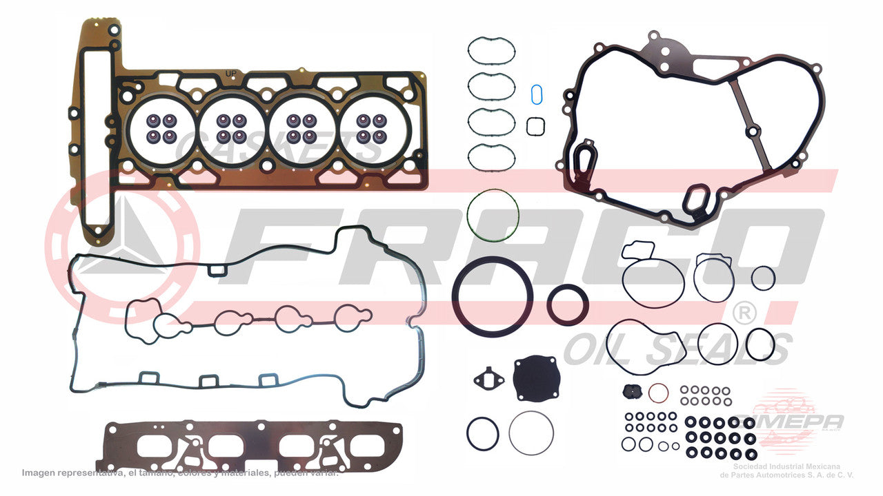 FSX-3040108 GASKET SET CAPTIVA SPORT 12/15 EQUINOX 10/16 VERANO 12/16 TERRAIN 10/16 2.4L GENERAL MOTORS