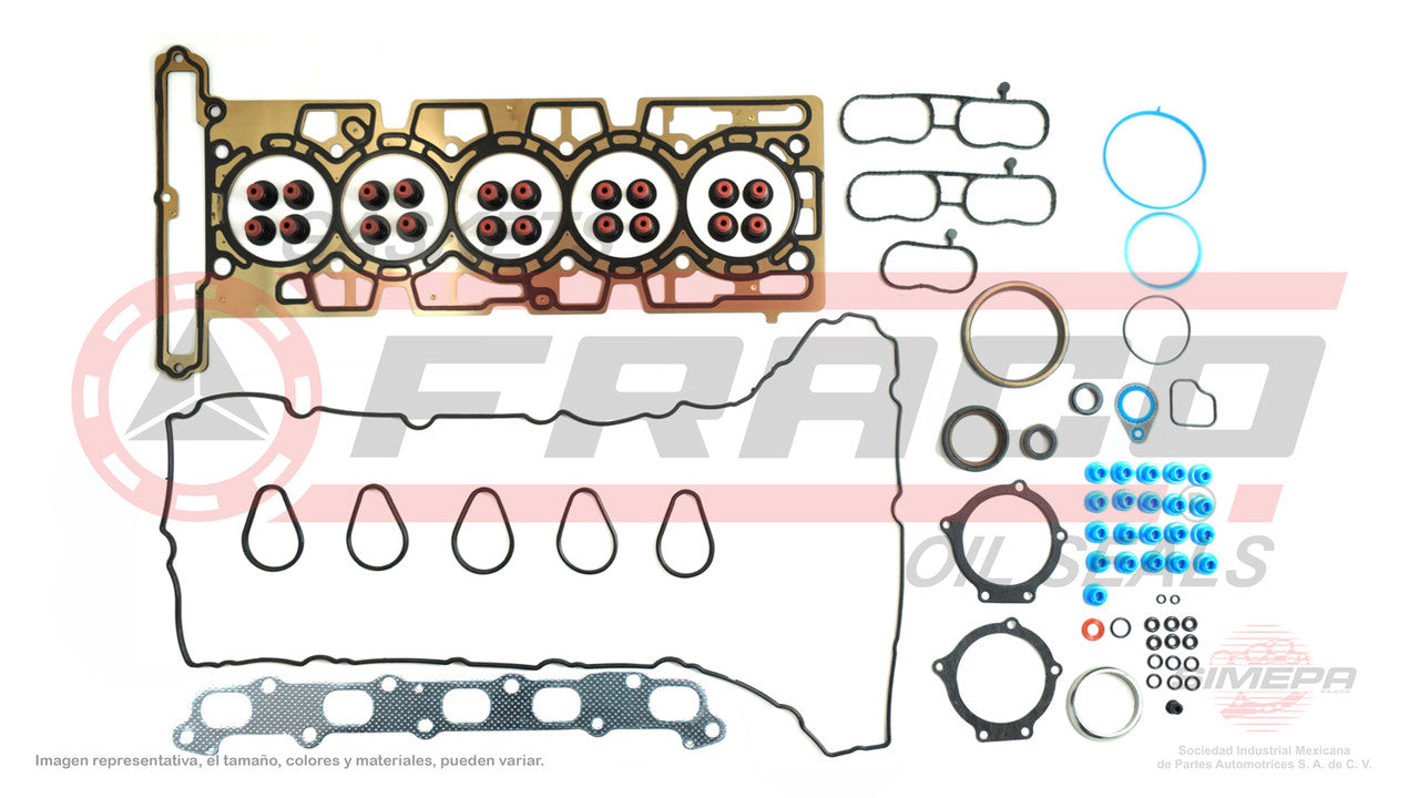 FSX-3050020 GASKET KIT (FS-128-ML)(JC-1240) 3.5L GM CHEVROLET L5 20V COLORADO CANYON HUMMER H3 211CU. DOHC 04/06 MLS HEAD GENERAL MOTORS