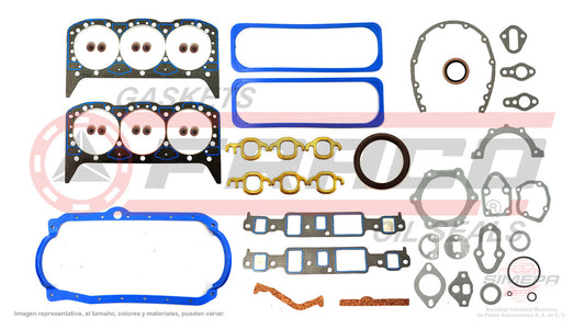 FSX-3062132 GASKET SET (FS-144-2 )(JC-1222-2 JC-1222-3 ) 4.3L GM 262 TK FI VIN BNVZ 86 / 93 ASTRO PICK UP SAFARI GENERAL MOTORS