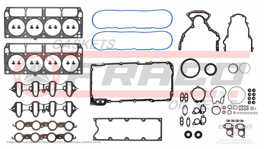 FSX-3082172 GASKET SET (FS-176-1ML )(JC-1264) 6.0L CADILAC SAAB HUMMER VIN HNU CORVETTE ESCALADE 01/11 VORTEC GENERAL MOTORS