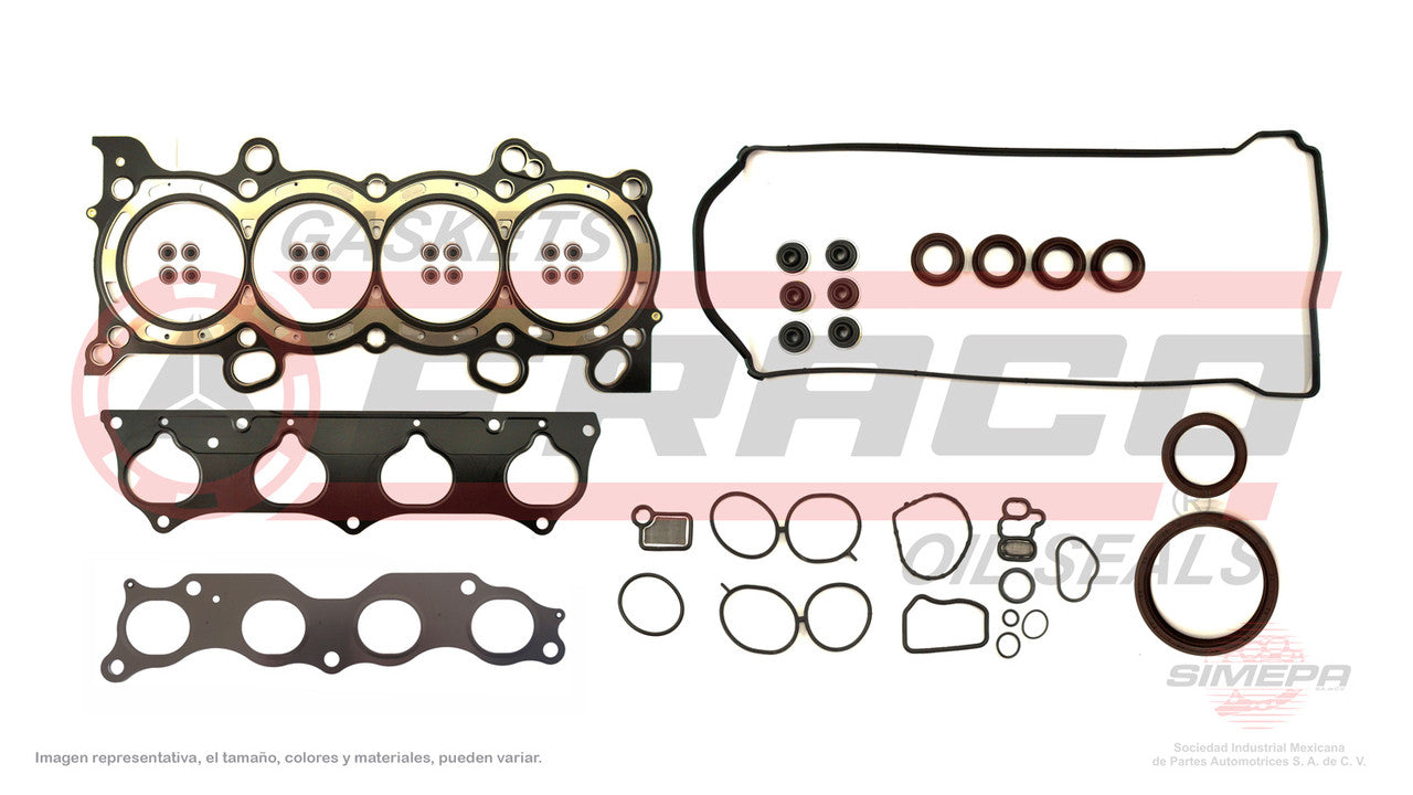 FSX-3540210 GASKET SET (JC-54) 2.4L HONDA 4 CYLINDER CRV K20A / K24A 16V 02/04 MLS HEAD HONDA