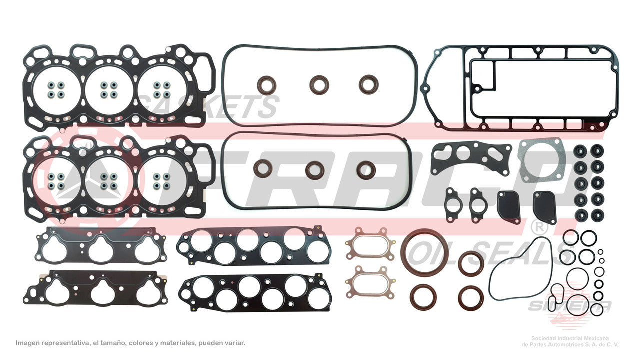 FSX-3562060 GASKET SET 3.5L HONDA 24V V-TEC SOHC ODISSEY 05/10 PILOT 05/08 RIDGELINE 06/08 ACURA MDX 03/06 ACURA TL 04/08 HONDA