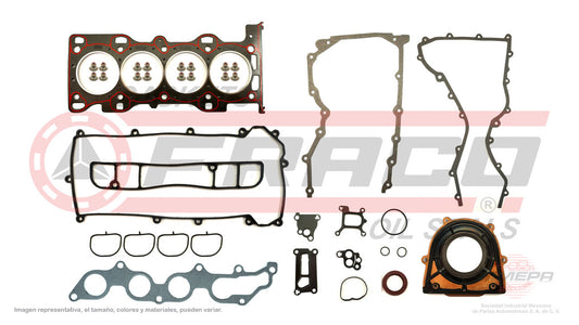 FSX-5340217 GASKET KIT (FS-348) 2.0L 2.3L DOHC MAZDA FOCUS MONDEO RANGER ARGENTINO MAZDA 3 GX G 6. B2300 01/08 FORD