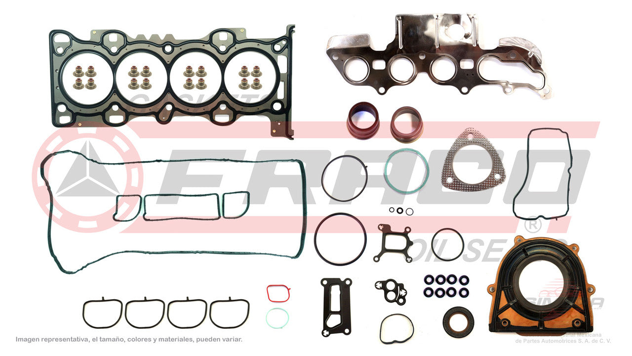 FSX-5340236 GASKET KIT 2.5L 16V DOHC FUSION ESCAPE MARINER 152CID 10/15 MAZDA 3 6 10/13 MAZDA 5 12/13 CX-7 10/12 VIN 3 7 FORD