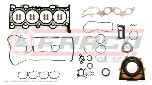 FSX-5340237 JUEGO DE EMPAQUES 2.5L ESCAPE 13/17 RANGER FUSION 11/17 LINCOLN MKZ 11/12 MERCURY MILAN 11 TRANSIT CONNECT 14/15 MLS FORD