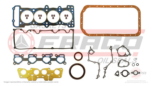 FSX-5340240 JUEGO DE EMPAQUES (FS-1125) 2.6L MAZDA 4 CIL 12V B-2600 SOHC G6 CAMIONETAS 89/02 CABEZA SB MAZDA
