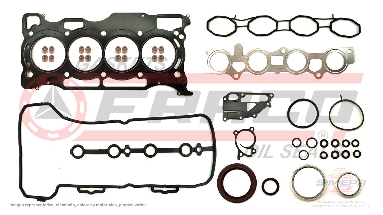 FSX-5840185 GASKET SET (FS-1242-ML) 1.6L NISSAN 4 CYLINDER MICRA TIIDA MARCH HR16DE 16V DOHC 02/15 NISSAN MLS HEAD