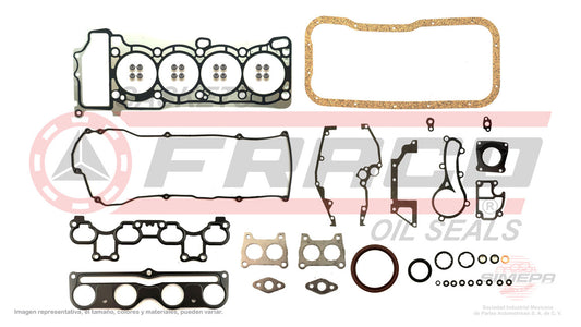 FSX-5840215 GASKET SET 1.8L NISSAN 4 CYLINDER SENTRA QG18DE 99/04 MLS HEAD NISSAN