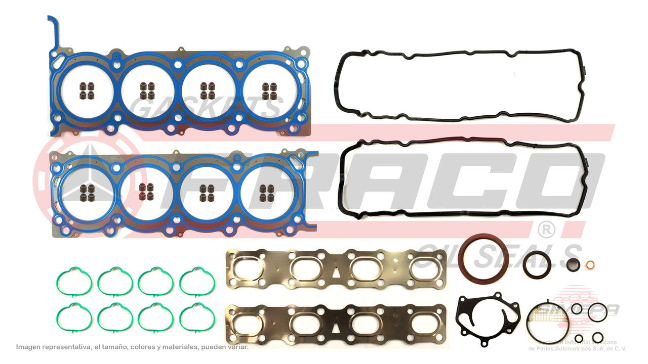 FSX-5882010 GASKET KIT (FS-1226-ML)(JC-40) 5.6L NISSAN V8 TITAN ARMADA DOHC VK56DE 32V 04/08 HEAD IN MLS NISSAN