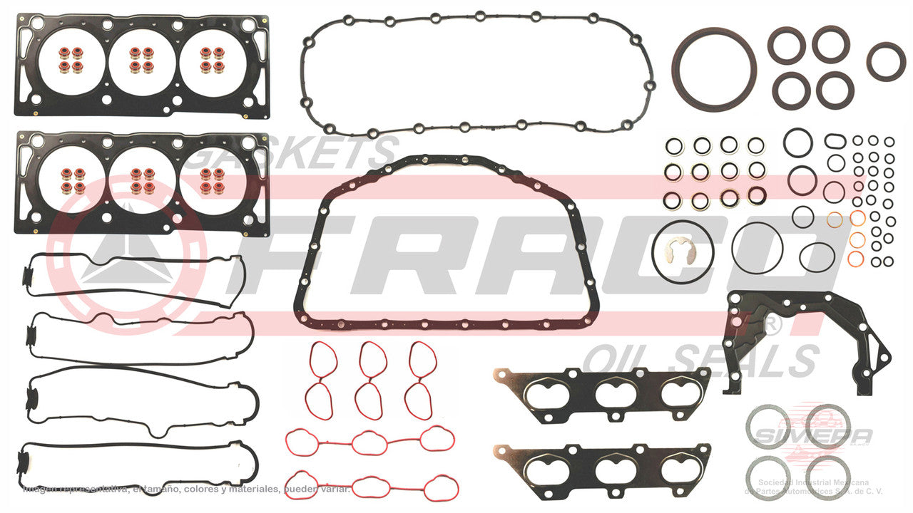 FSX-6062020 GASKET SET 3.2L OPEL V6 VECTRA 24V Z32SE Y32SE 02/ MLS HEAD GENERAL MOTORS