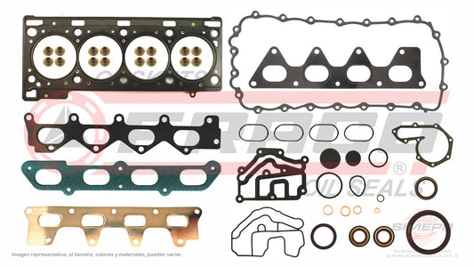 FSX-6540170 GASKET SET (JC-203) 1.8L 2.0L RENAUL 4 CYLINDER LAGUNA F4P F4R 98/02 MLS HEAD RENAULT