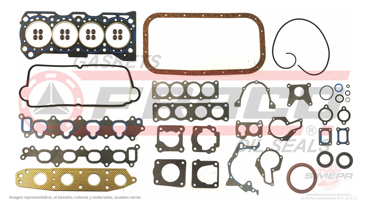 FSX-7640045 GASKET SET 1.6L GM 4 CYL CHEVROLET SUZUKI G16KV GEO-TRACKER HEAD SB GENERAL MOTORS