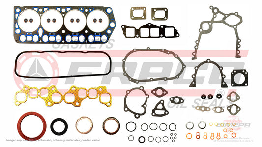 FSX-8040311 GASKET SET (FS-1326-1G) 2.2L TOYOTA 4 CYLINDER 4Y 85/00 HEAD SB TOYOTA