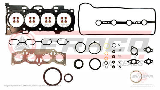 FSX-8040325 GASKET SET (FS-1328-ML )(JC-1308) 2.4L TOYOTA 4 CYL 2AZ-FE RAV4 03/ … HIGHLANDER CAMRY SOLARA 01/07 HEAD MLS TOYOTA