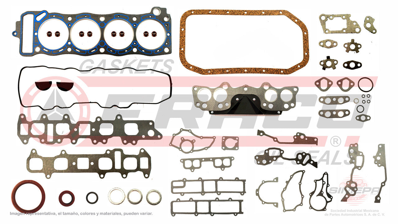 FSX-8040331 GASKET SET (FS-1320-1)(JC-1305) 2.4L TOYOTA 4 CYL 22R 22REC 8V 83/84 HEAD SB TOYOTA