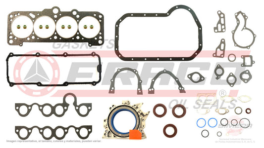 FSX-8640136 GASKET SET (JC-94-1) 1.8L VW POINTER SEDAN WAGON PICK UP 05/09. SEAL WITH ALUMINUM SEAL HOLDER AND VOLKSWAGEN SENSOR HOLDER