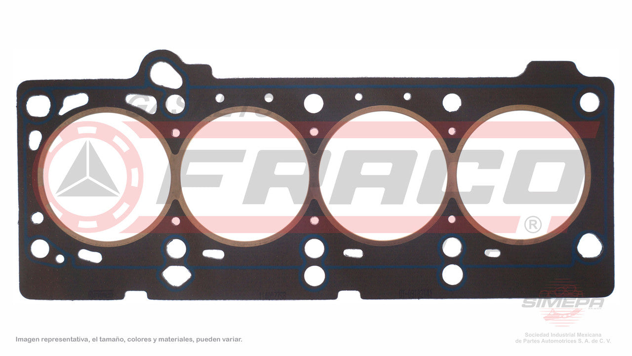 HGX-1140077-SB EMPAQUE DE CABEZA (CA-245-1G) 2.0L 2.4L PT CRUISER 16V 148 122 02/06 JEEP LIBERTY 02/04 PASO ACEITE EN FORMA DE GOTA CHRYSLER