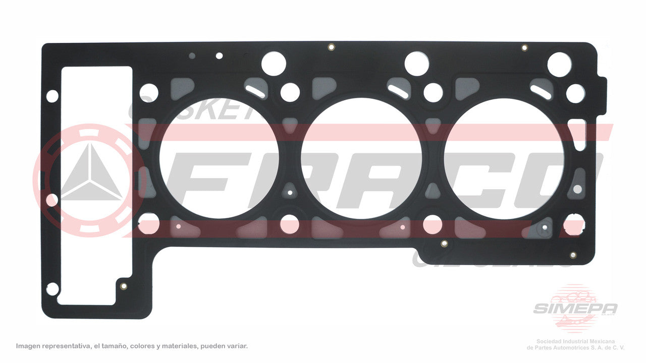 HGX-1162009-MLO HEAD GASKET (CA-281-ML) 2.7L STRATUS 167 VIN RTU 300 CONCORDE INTREPID AVENGER CHARGER MAGNUM DOHC 99/04 RH CHRYSLER