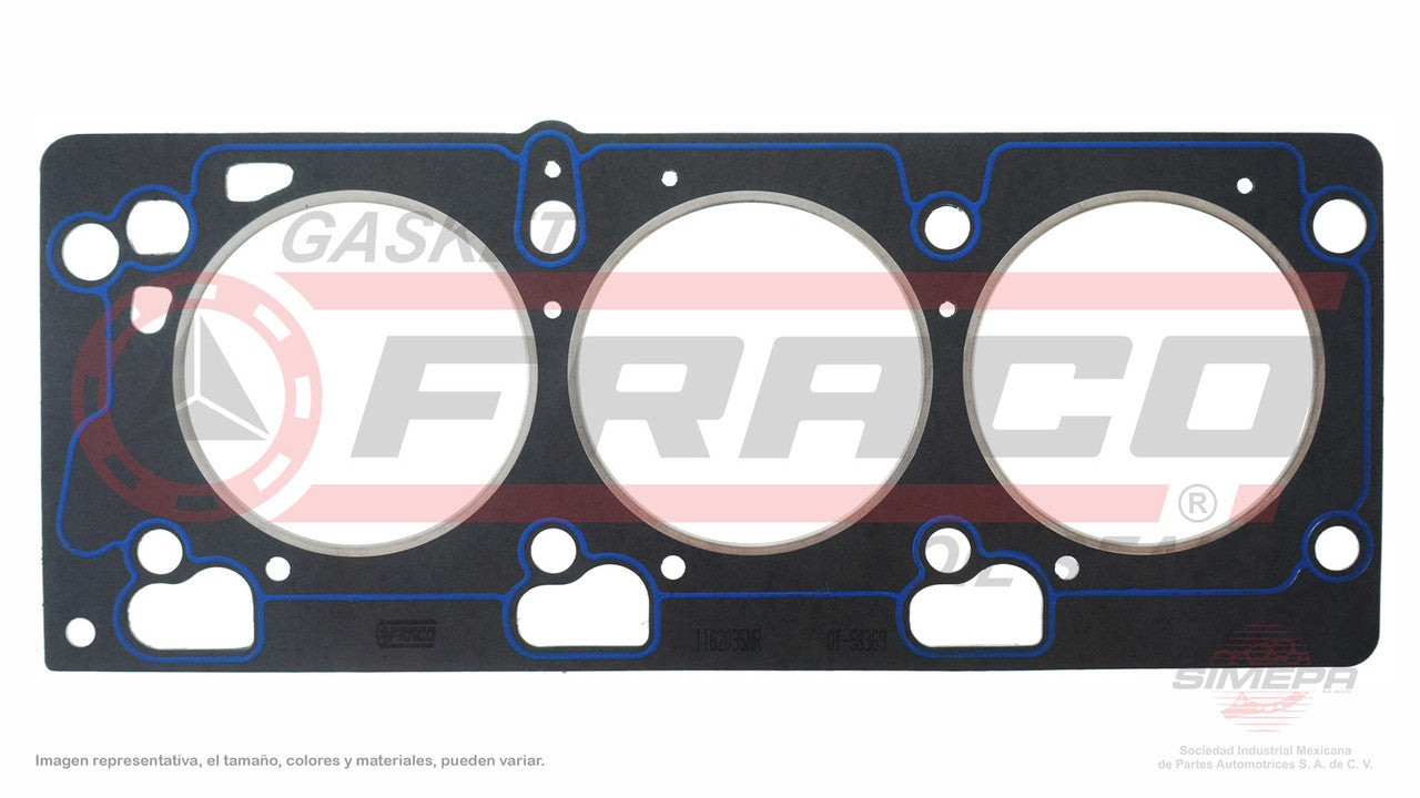 HGX-1162035-NR EMPAQUE DE CABEZA CA-268-1G CIRRUS SEBRING 07/10 CONCORDE 02/04 LHS 99/01 PACIFICA 04/06 AVENGER 08/10 CHRYSLER