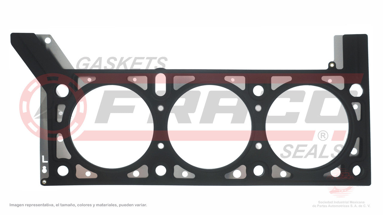 HGX-1162043-MLO EMPAQUE DE CABEZA (CA-264-ML)(CA-1416-1-I) 3.8L CHRYSLER VOYAGER GRAND CARAVAN PACIFICA TOWN COUNTRY OHV 12V (IZQ) MLS CHRYSLER