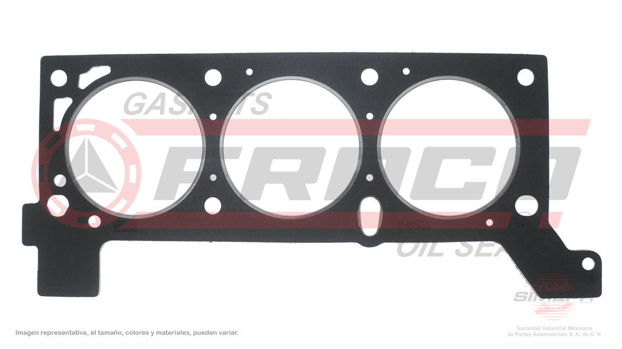 HGX-1162045-NR HEAD GASKET (CA-264-G)(CA-1416-D) 3.8L CHRYSLER V6 GRAND VOYAGER TOWN COUNTRY OHV 231 94/03 12V (RH) CHRYSLER