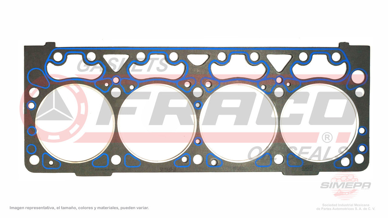 HGX-1182071-NR EMPAQUE DE CABEZA (CA-275-G)(CA-1434) 5.2L 5.9L CHRYSLER V8 DODGE 318´´ 5.2L VIN T Y 360 5.9LVIN Z 5 RAM 2500 CHRYSLER