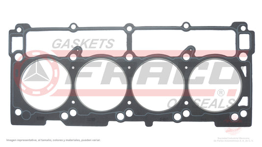 HGX-1182105-SM EMPAQUE DE CABEZA DODGE JEEP V8 16V OHV 300 MAGNUM GRAND CHEROKEE 05/08 ASPEN 07/08 CHARGER COMMANDER 06/08 DURANGO 04 CHRYSLER