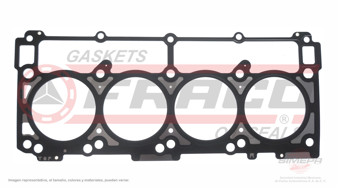 HGX-1182106-MLO HEAD GASKET (CA-274-ML)(CA-1420-D) 5.7L HEMI 300C CHARGER DURANGO RAM 2500 3500 JEEP COMMANDER SONORA DER MLS CHRYSLER