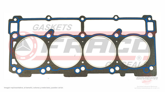 HGX-1182106-NR EMPAQUE DE CABEZA (CA-274-G) 5.7L HEMI 300C CHARGER DURANGO DODGE RAM 2500 RAM 3500 JEEP COMMANDER SONORA (DER) CHRYSLER