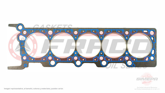 HGX-2612002-NR EMPAQUE DE CABEZA (CA-390-G) 6.8L FORD V10 TRITON SOHC VIN S F450 SUPER DUTY 97/06 (IZQ) MATERIAL NO RETORQUE FORD