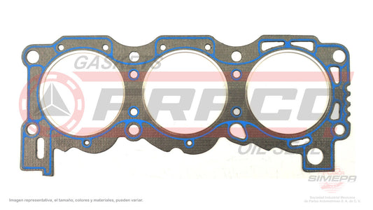 HGX-2662030-SB EMPAQUE DE CABEZA (CA-315-G)(CA-1518-I) 2.8L FORD V6 BRONCO II RANGER 171 74/86 OHV (IZQ) FORD