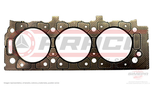 HGX-2662051-GF EMPAQUE DE CABEZA (CA-322-G)(CA-1527-I) 3.0L FORD V6 MAZDA OHV VIN U AEROSTAR MAZDA B-3000 CAMIONETA TK 86/95 (IZQ) FORD