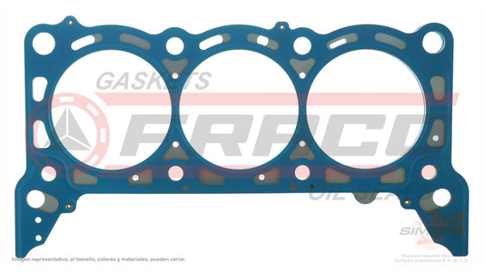 HGX-2662074-MLO EMPAQUE DE CABEZA (CA-341-ML) 3.8L 3.9L 4.2L OHV WINDSTAR VIN 4 PICK UP TIPO LOBO MEXICO E150 F150 IZQ MLS FORD